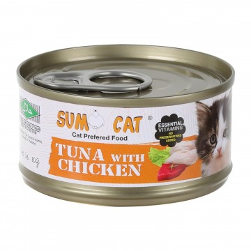 Sumo Cat Tuna with Chicken 80g
